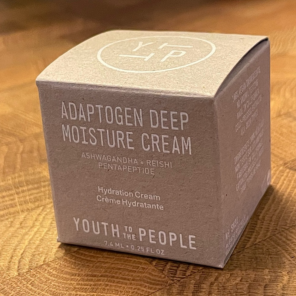 Youth To The People Adaptogen Deep Moisture Cream MINI .25oz/7.4ml *NEW*